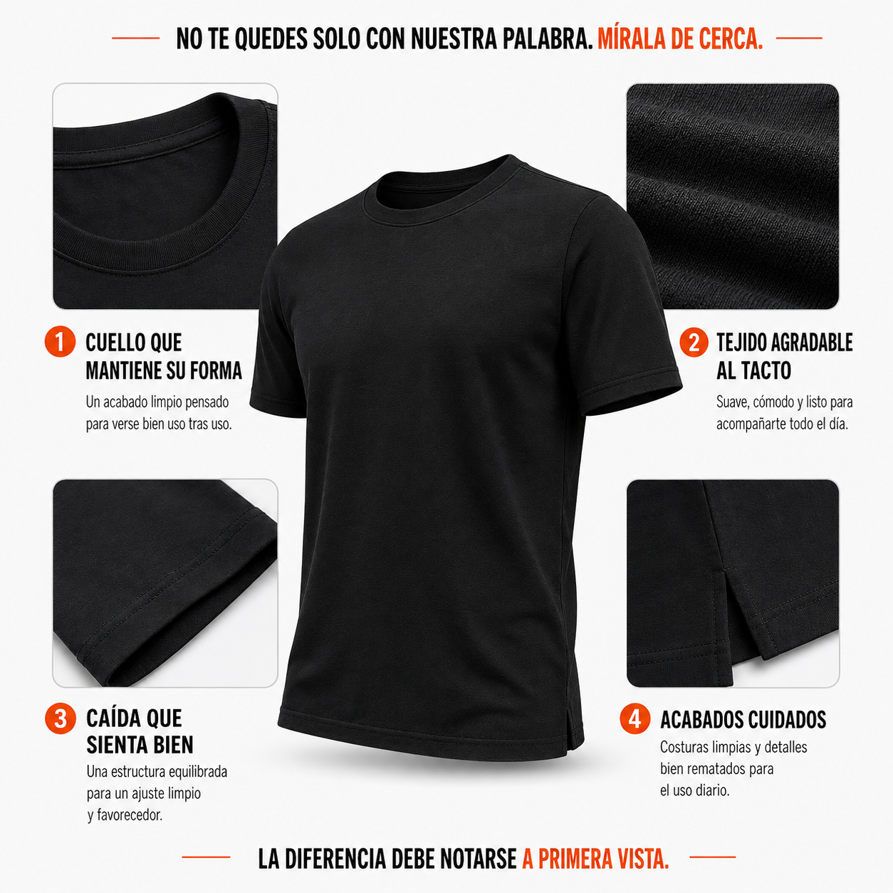 Manchacero™ — Camiseta Antimanchas