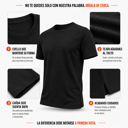 Manchacero™ — Camiseta Antimanchas