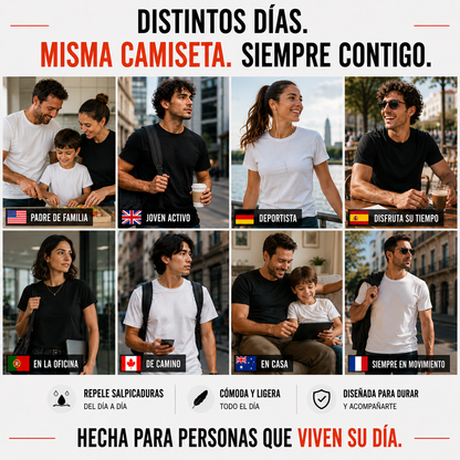 Manchacero™ — Camiseta Antimanchas